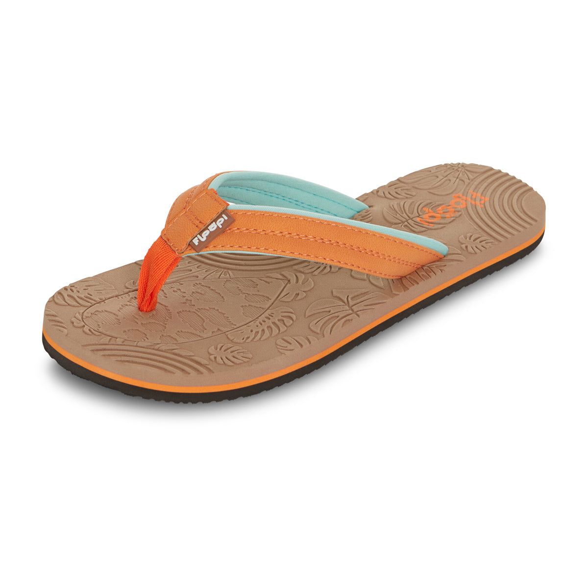 Floopi Size Chart Floopi.com | Womens Calli Floral Thong Flip Flop