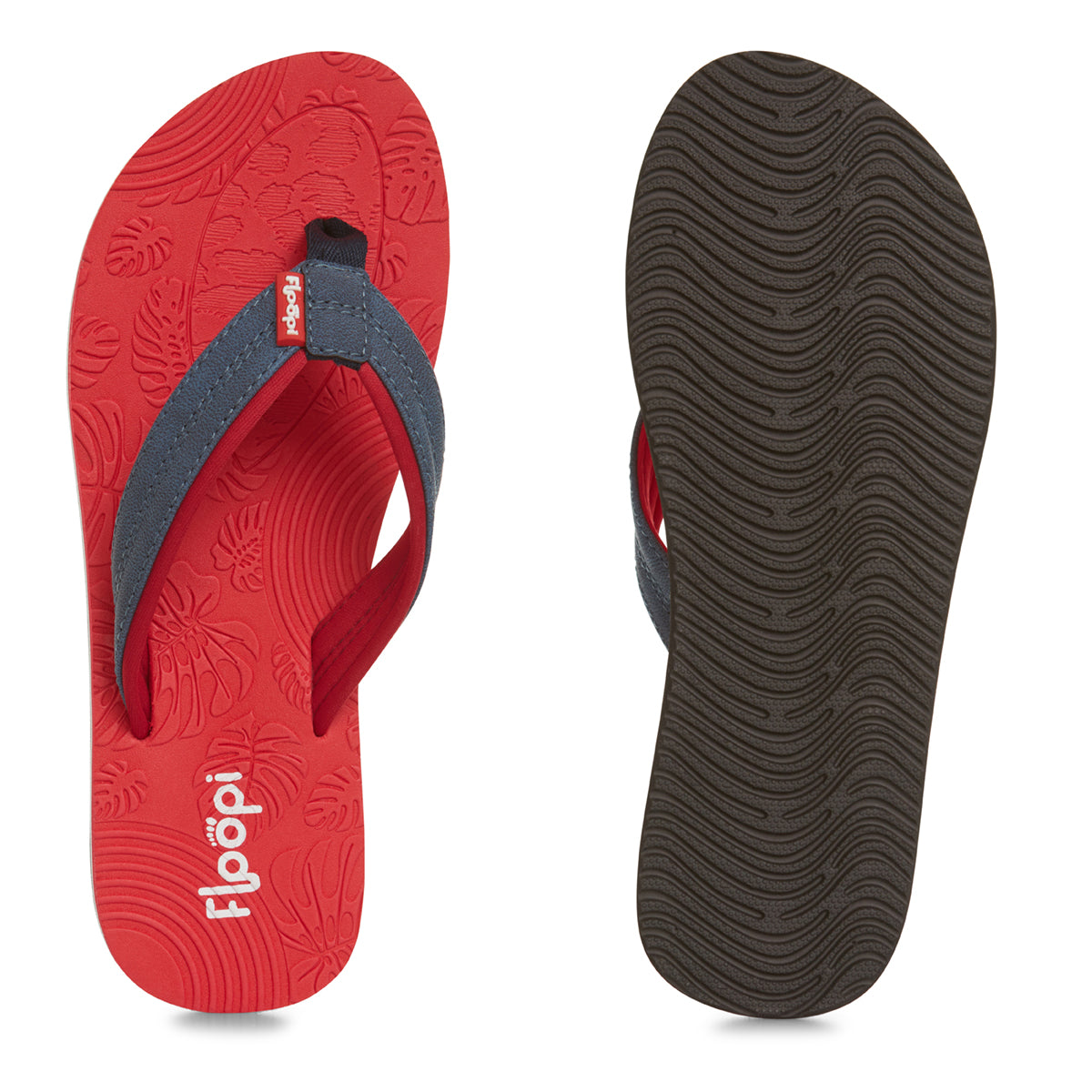 Floopi Size Chart Floopi.com | Womens Calli Floral Thong Flip Flop