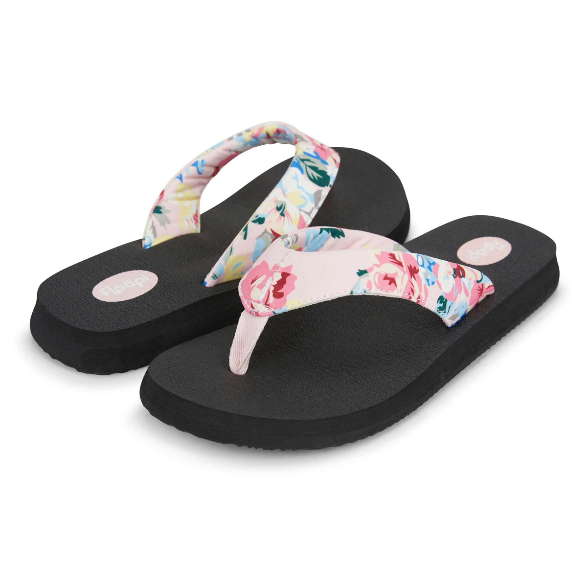 Women's Isabella Yoga Mat Floral Flip Flop - Main Image