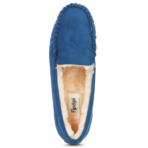 Women’s Lily Moccasin Faux Suede Slippers
